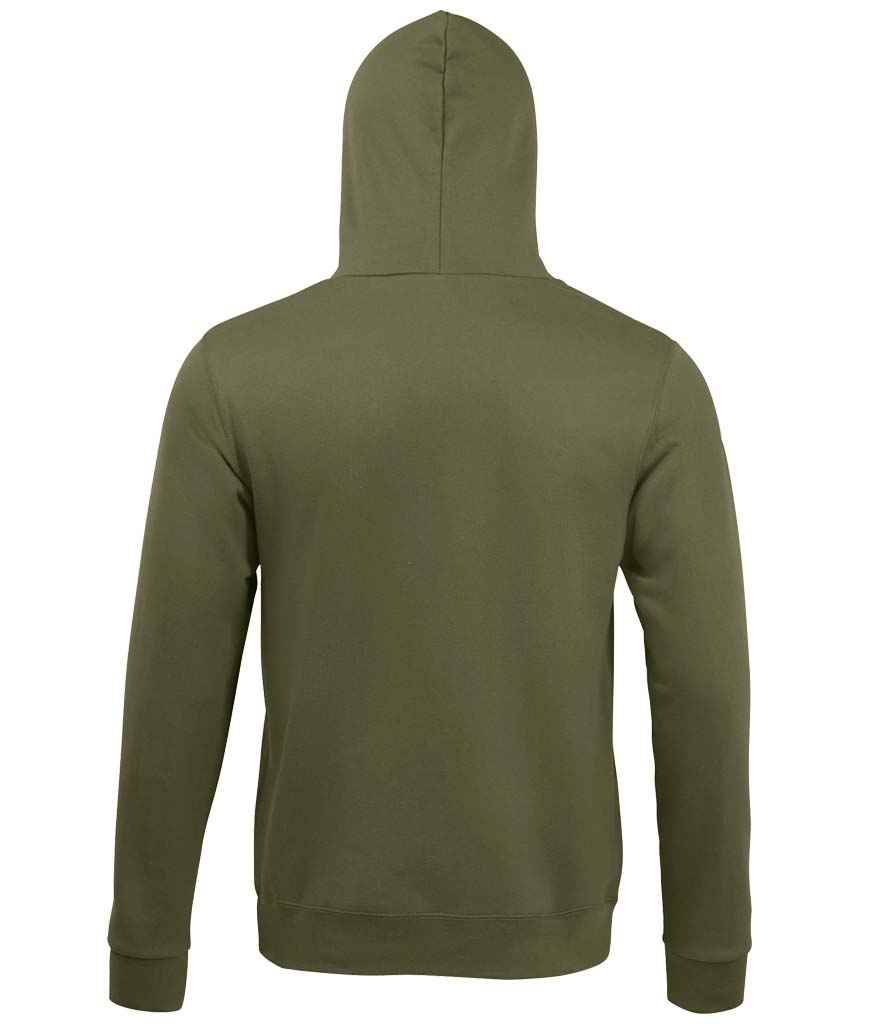 SOL'S SOL'S Unisex Snake Hooded Sweatshirt - Army (47101)