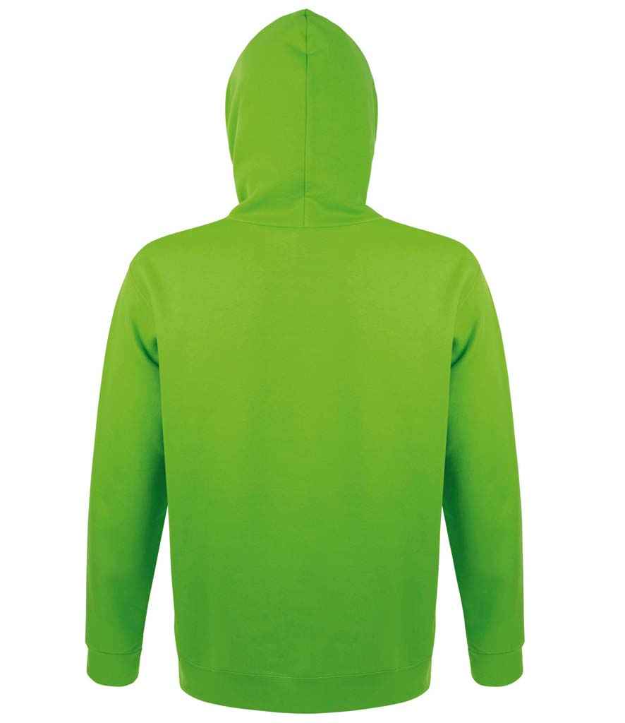 SOL'S SOL'S Unisex Snake Hooded Sweatshirt - Lime Green (47101)