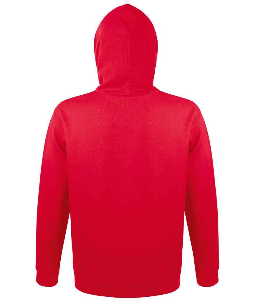 SOL'S SOL'S Unisex Snake Hooded Sweatshirt - Red (47101)