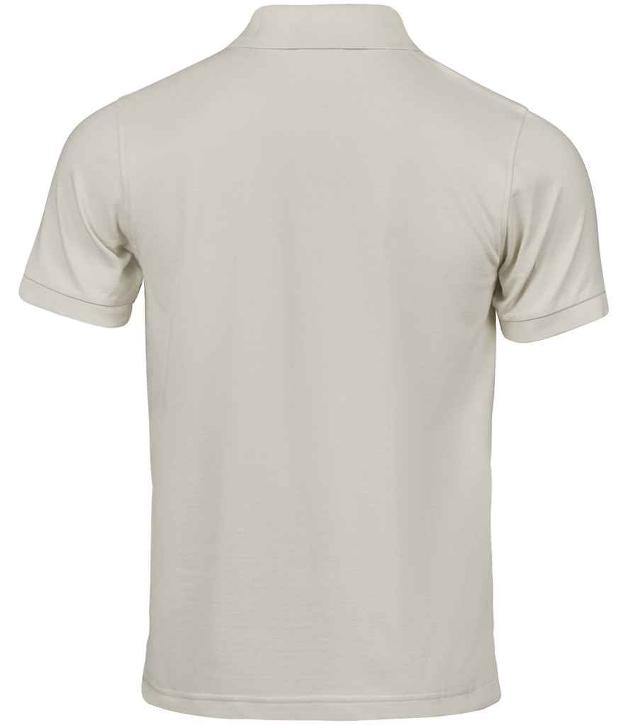 Tee Jays Luxury Stretch Piqué Polo Shirt - BACK