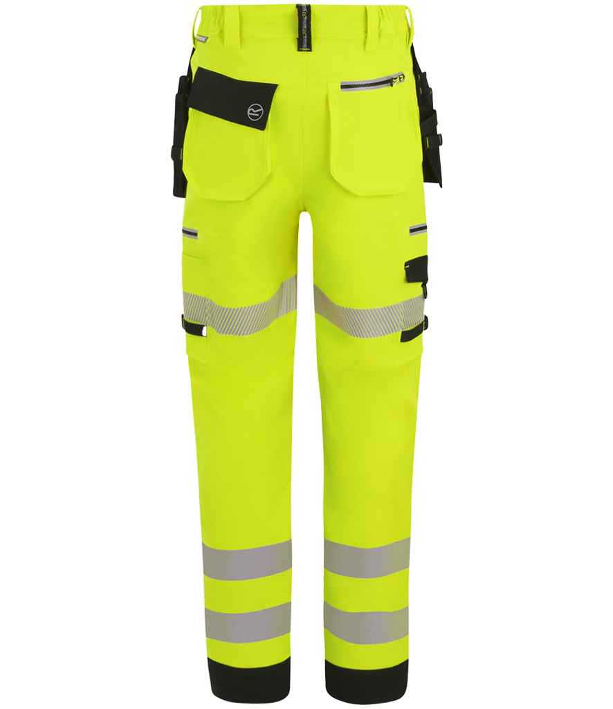 Regatta High Visibility Infiltrate Stretch Holster Trousers - BACK