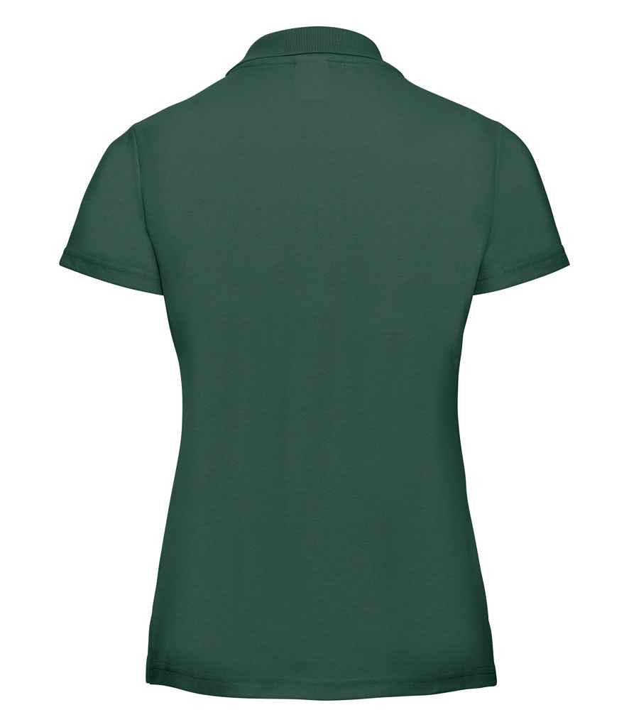 Russell Ladies Classic Poly/Cotton Piqué Polo Shirt - Bottle Green (539F)