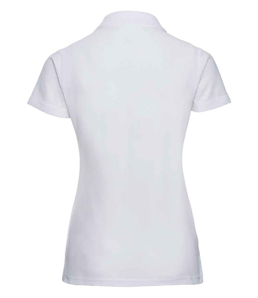 Russell Ladies Classic Poly/Cotton Piqué Polo Shirt - White (539F)