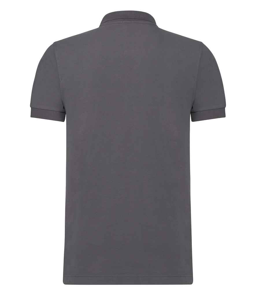 Russell Stretch Piqué Polo Shirt - Convoy Grey (566M)