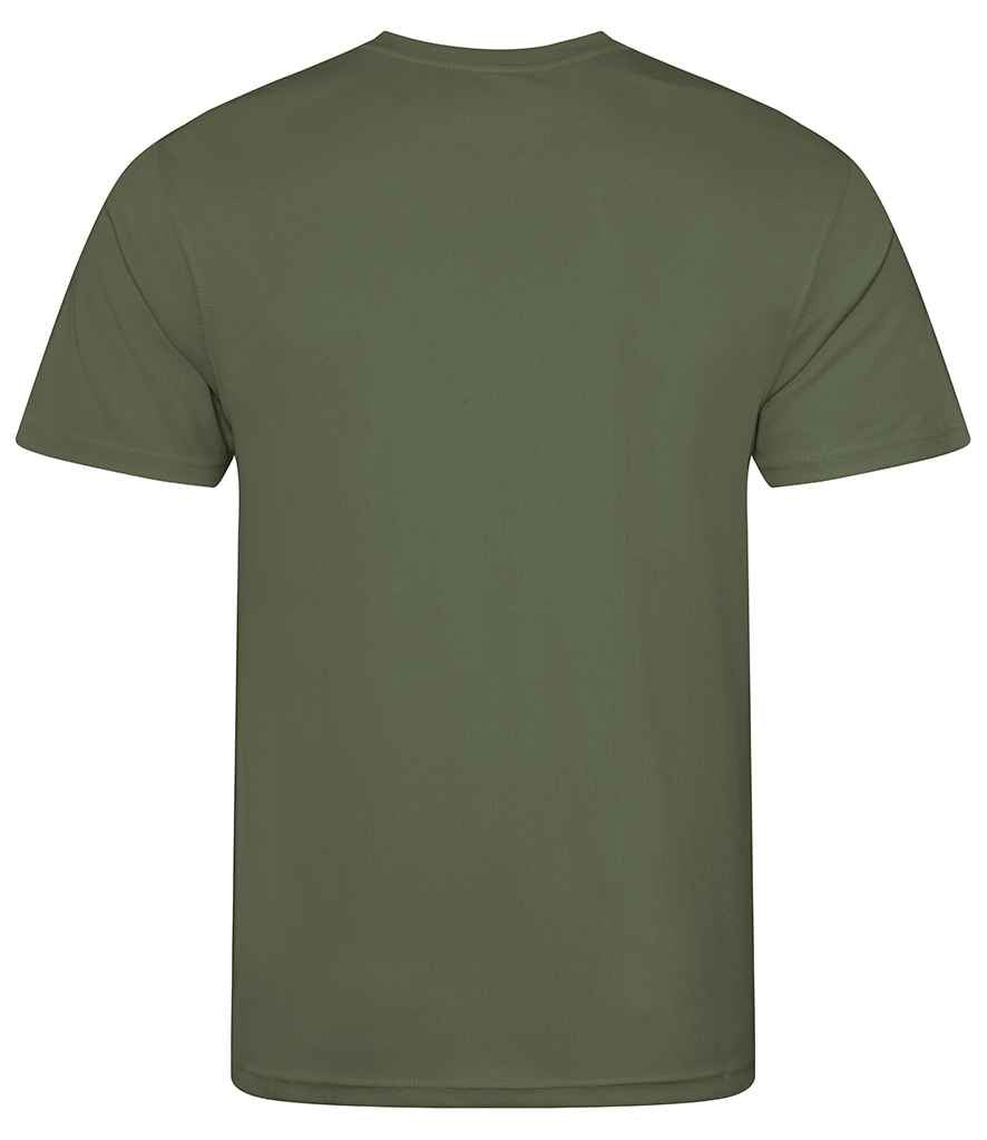 AWDis Cool T-Shirt - Earthy Green Back