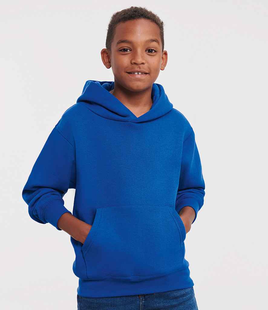 Russell Schoolgear Kids Hooded Sweatshirt - Bright Royal (575B)