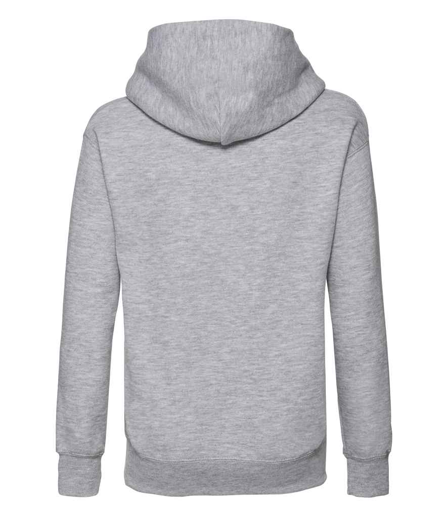 Russell Schoolgear Kids Hooded Sweatshirt - Light Oxford (575B)