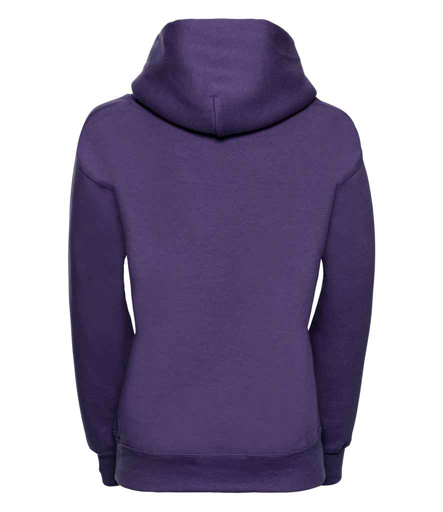 Russell Schoolgear Kids Hooded Sweatshirt - Purple (575B)