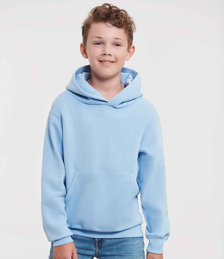 Russell Schoolgear Kids Hooded Sweatshirt - Sky Blue (575B)