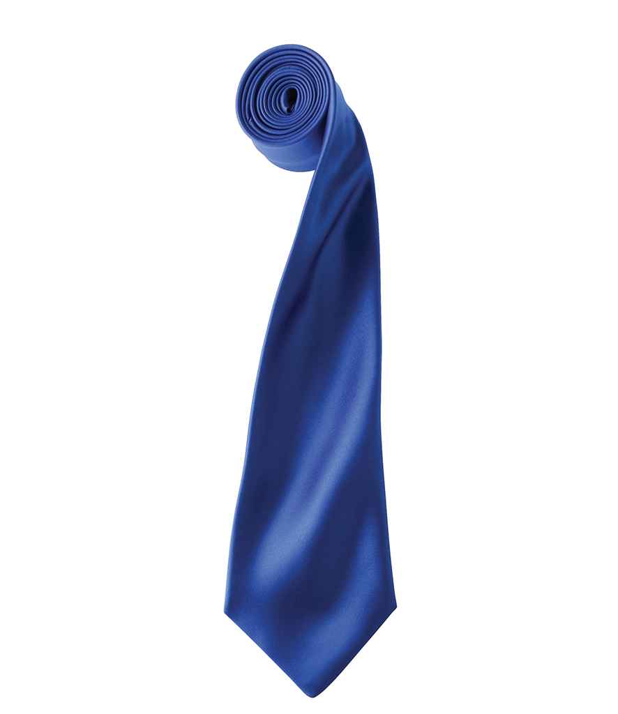 Premier 'Colours' Satin Tie - FRONT