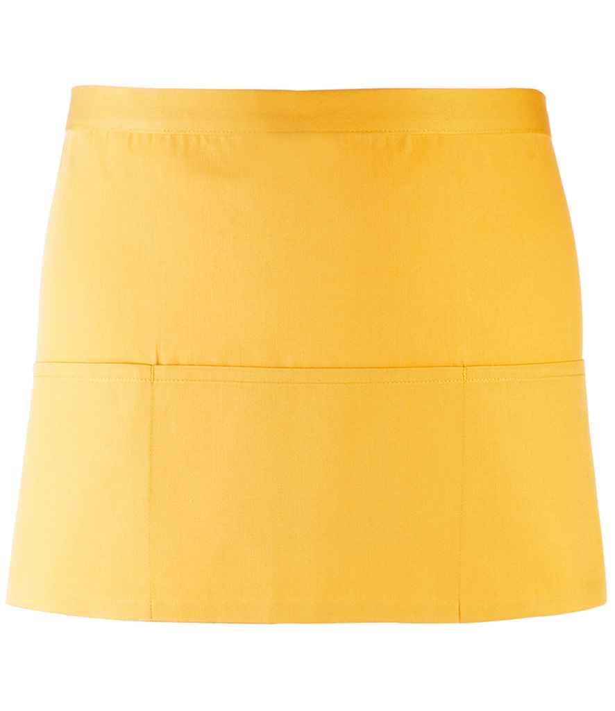 Premier 'Colours' 3 Pocket Apron - FRONT