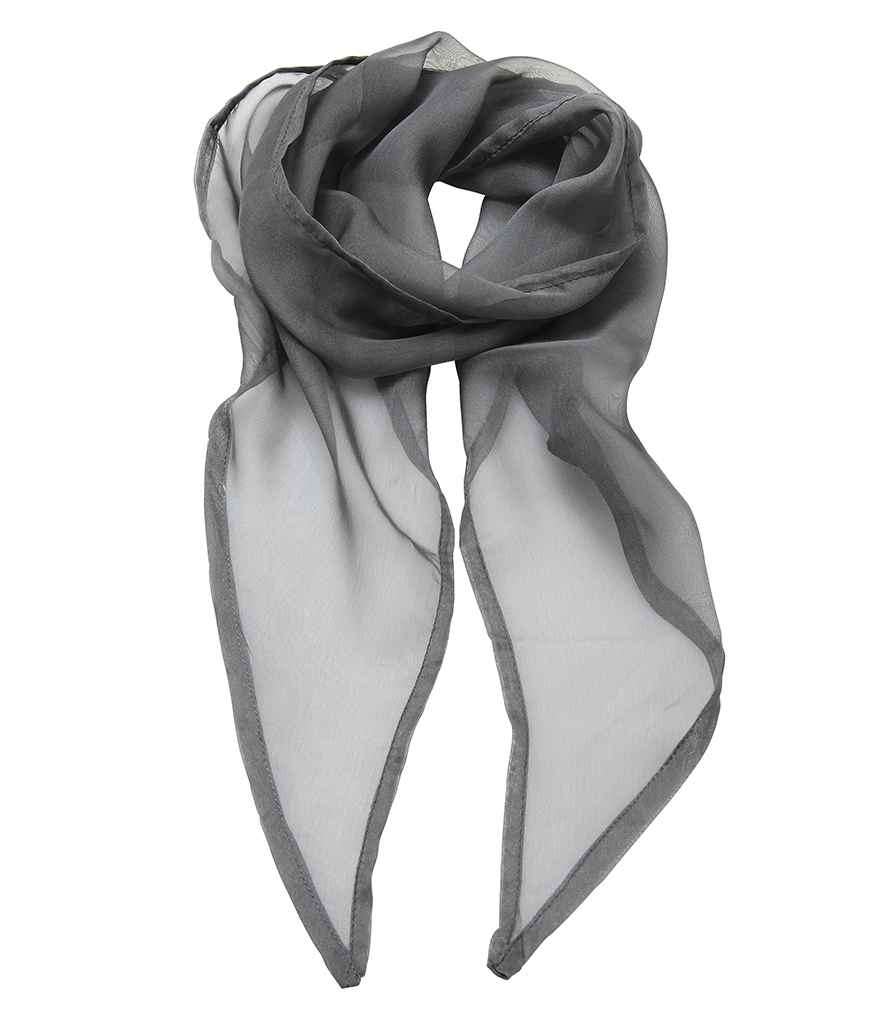 Premier 'Colours' Chiffon Scarf - FRONT
