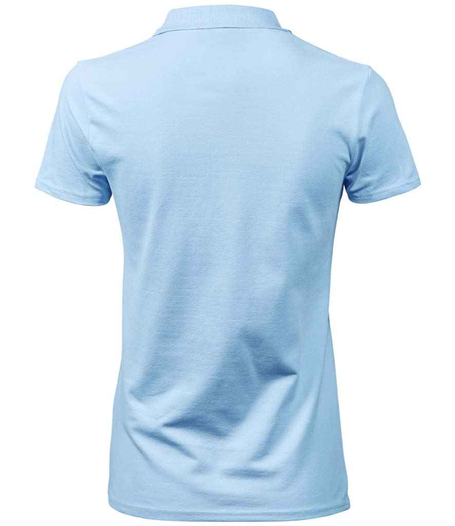 Tee Jays Ladies Luxury Stretch Polo Shirt - BACK