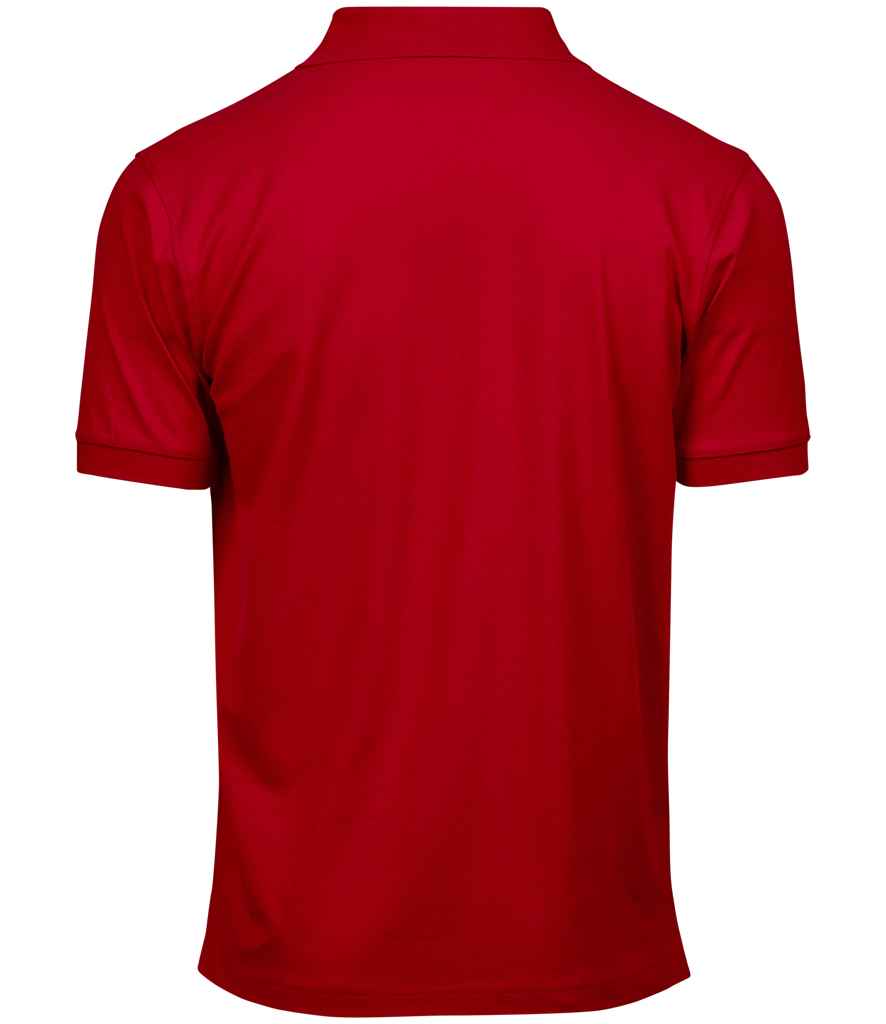 Tee Jays Luxury Stretch Piqué Polo Shirt - BACK