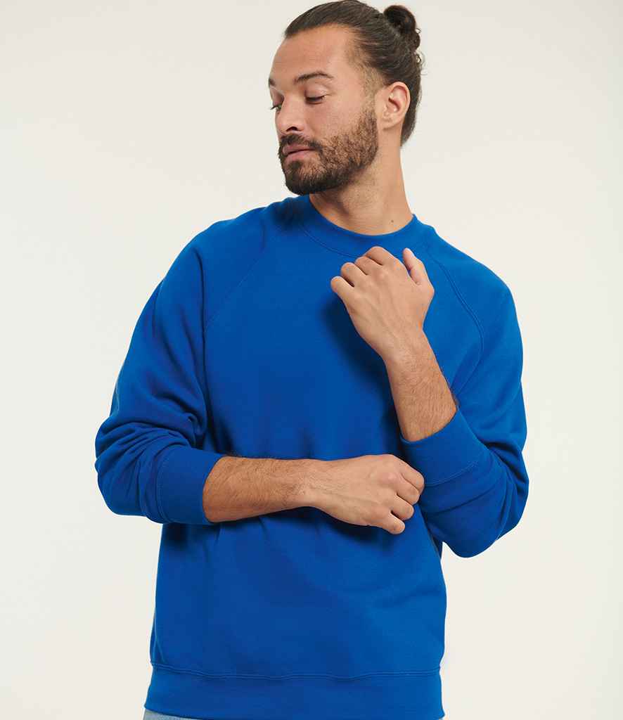 Russell Raglan Sweatshirt - Bright Royal (762M)