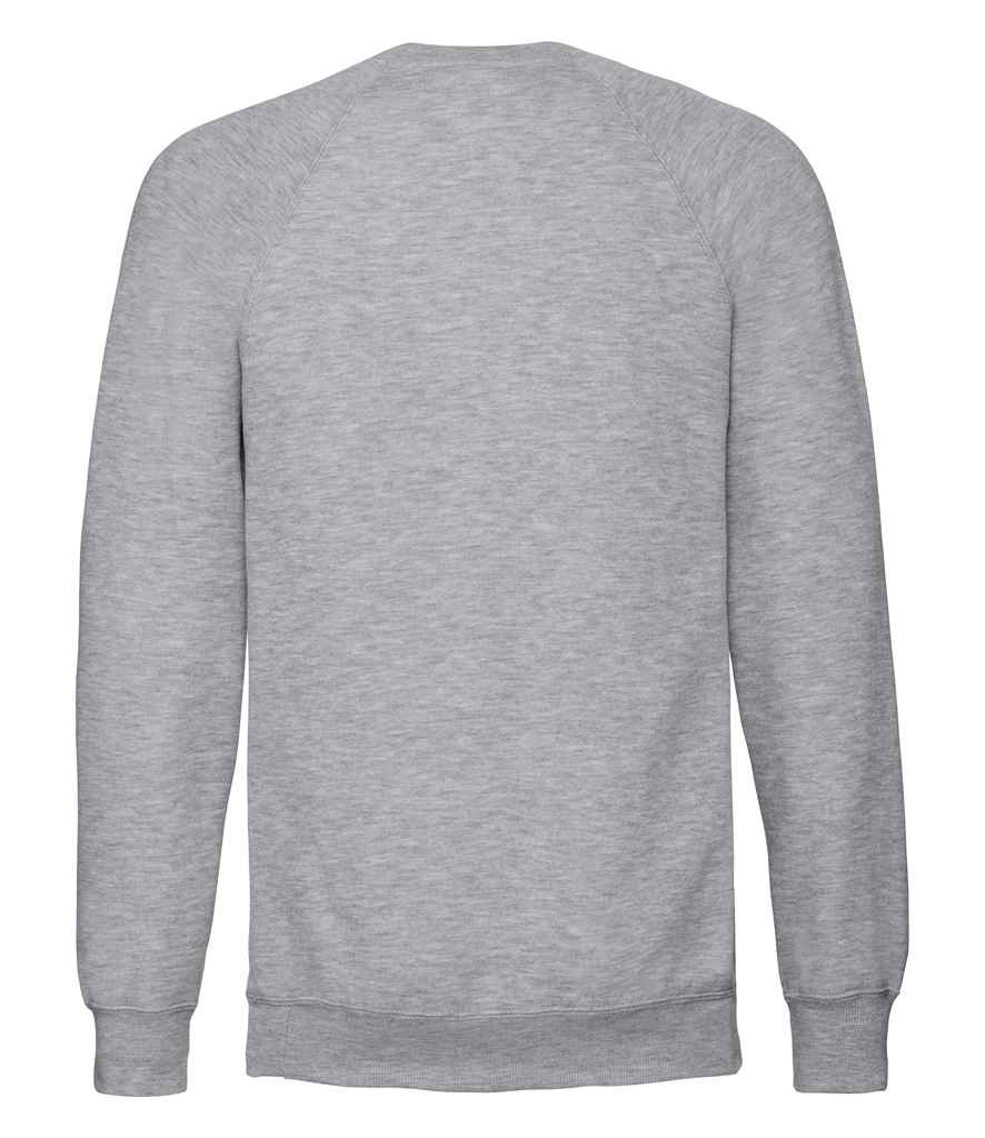 Russell Raglan Sweatshirt - Light Oxford (762M)