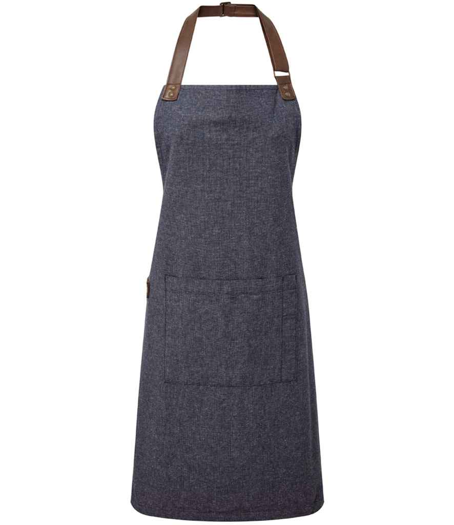 Premier Annex Oxford Bib Apron - FRONT