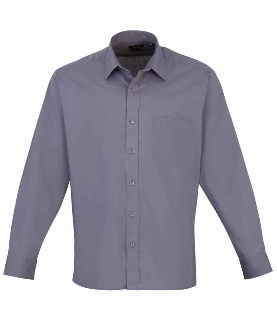 Premier Long Sleeve Poplin Shirt - FRONT