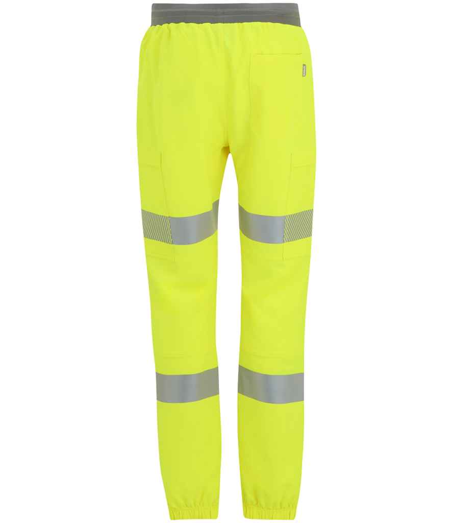 Regatta High Visibility Prolite Stretch Jog Pants - BACK