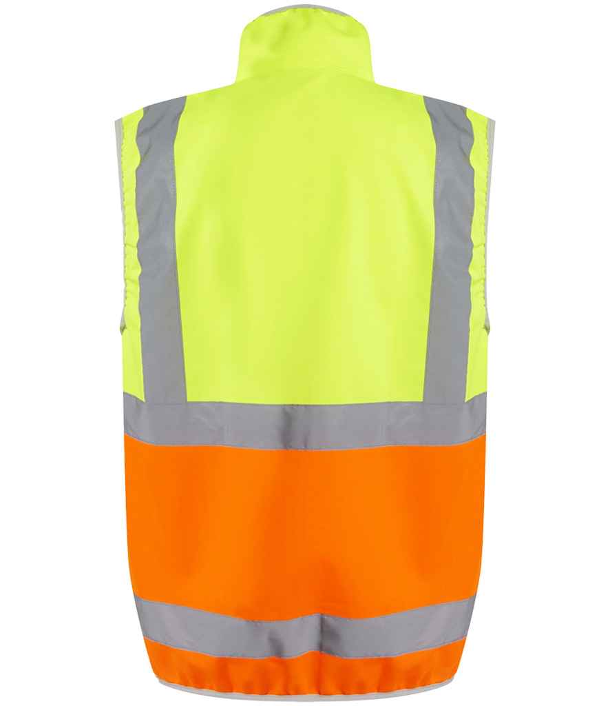 Regatta High Visibility Pro Full Zip Gilet - BACK