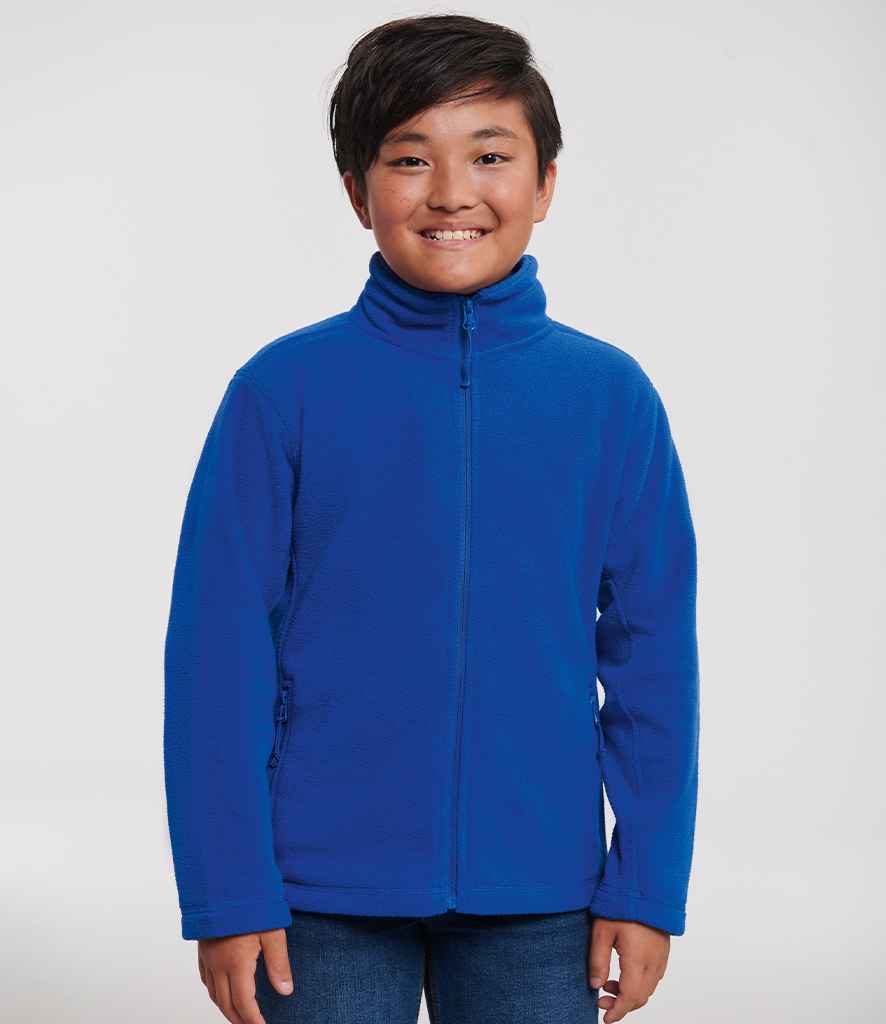 Russell Schoolgear Kids Outdoor Fleece Jacket - Royal Blue (870B)