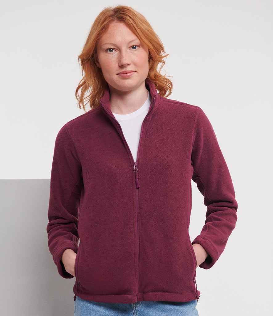 Russell Ladies Outdoor Fleece - Burgundy (870F)