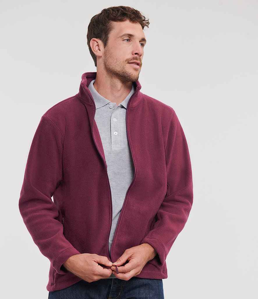 Russell Outdoor Fleece Jacket - Burgundy (870M)
