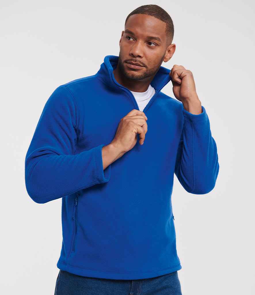 Russell Zip Neck Outdoor Fleece - Royal Blue (874M)