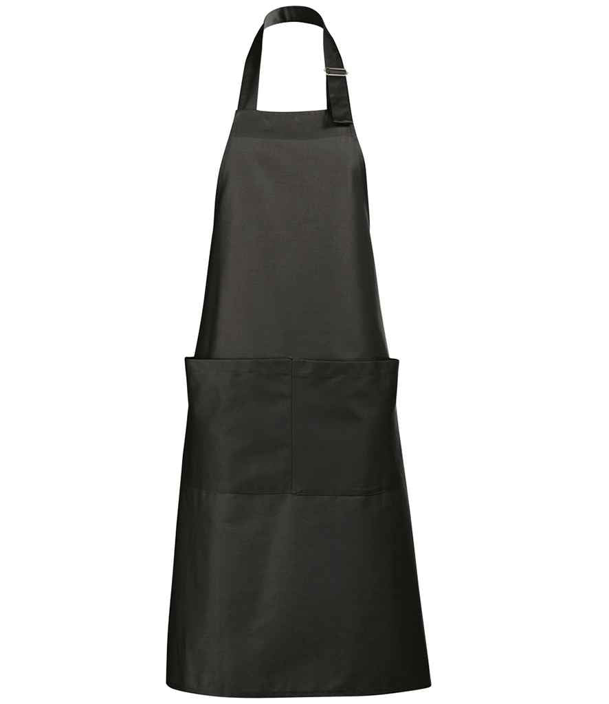 SOL'S SOL'S Gala Long Bib Apron - Dark Grey (88010)