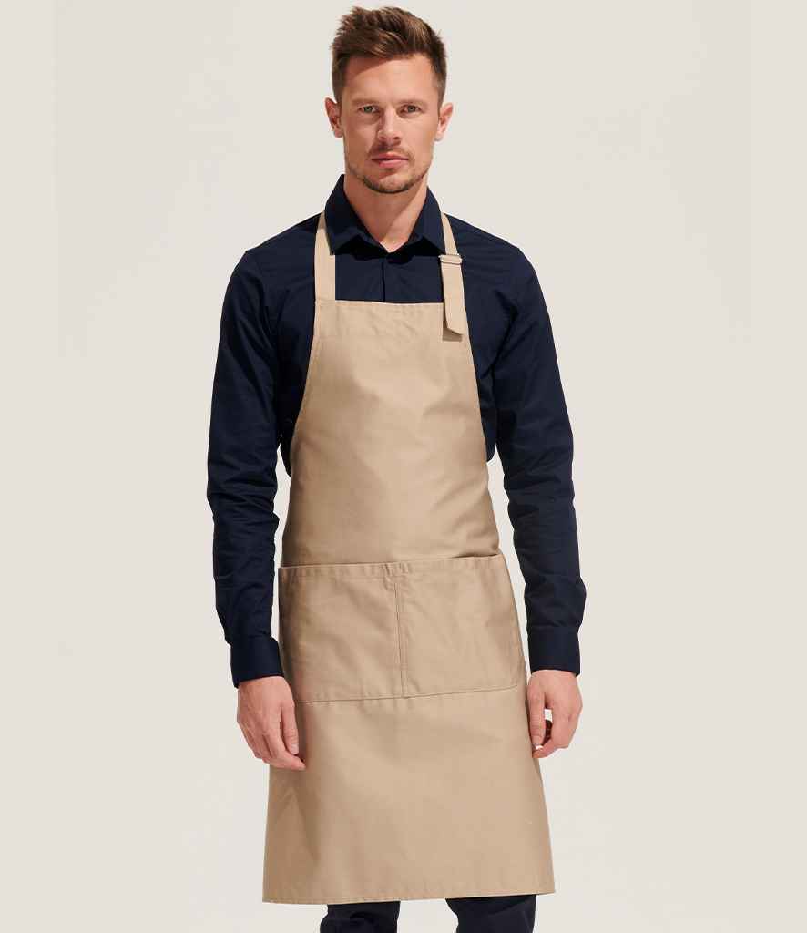 SOL'S SOL'S Gala Long Bib Apron - Rope (88010)