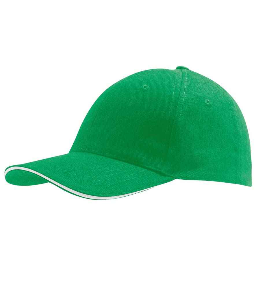 SOL'S SOL'S Buffalo Cap - Kelly Green/White (88100)