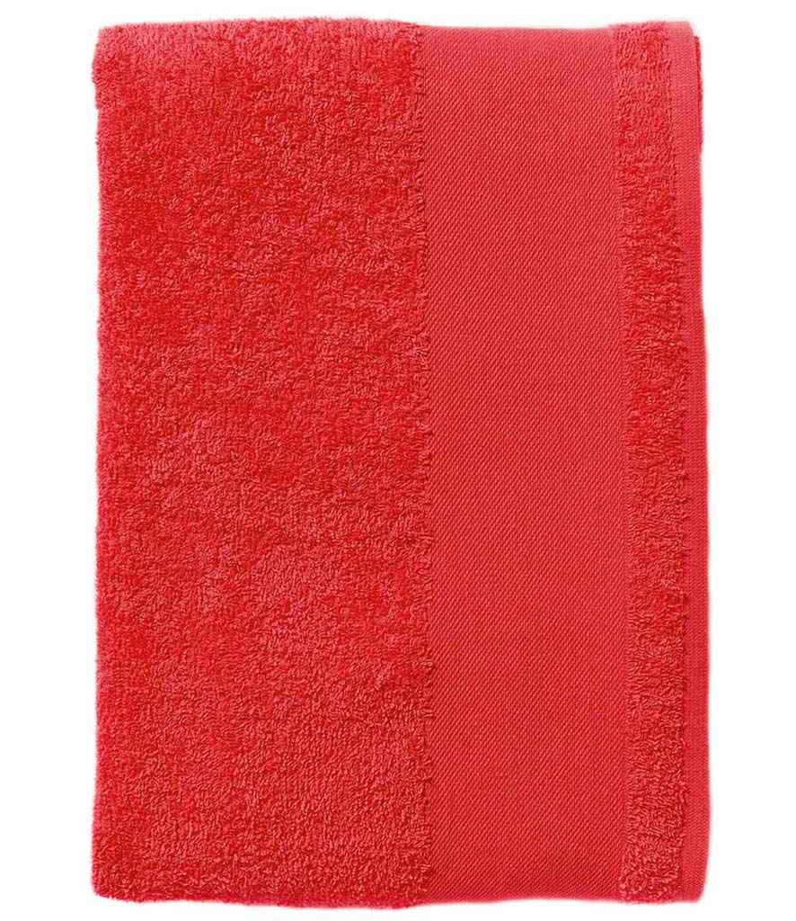 SOL'S SOL'S Island 100 Bath Sheet - Red (89002)