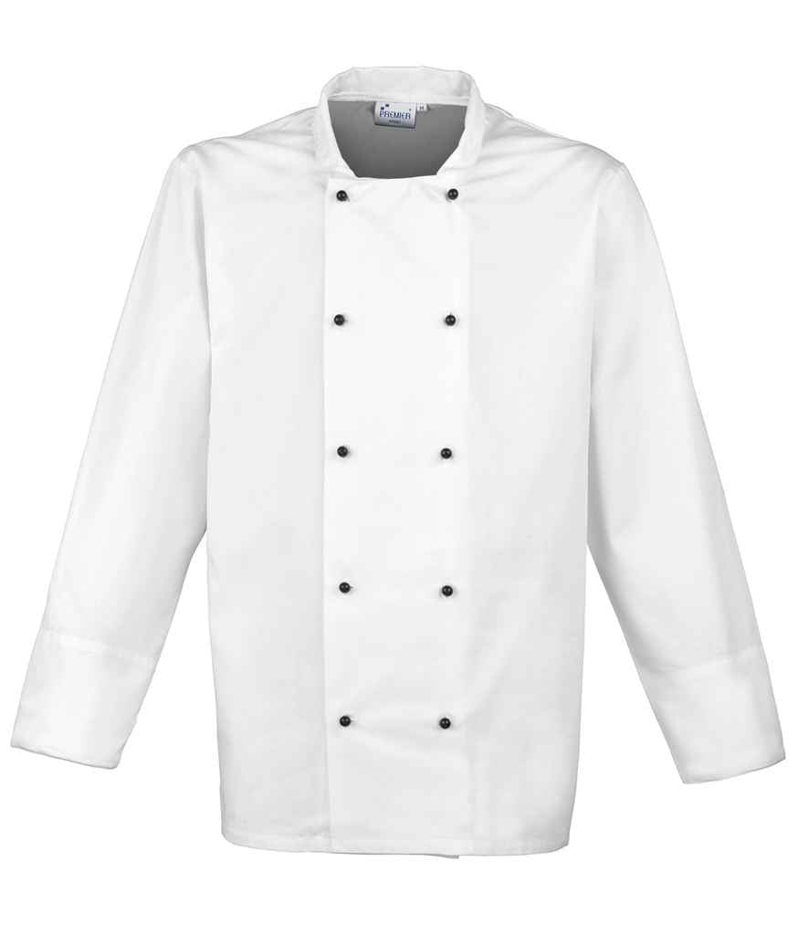 Premier Chef's Jacket Studs - FRONT