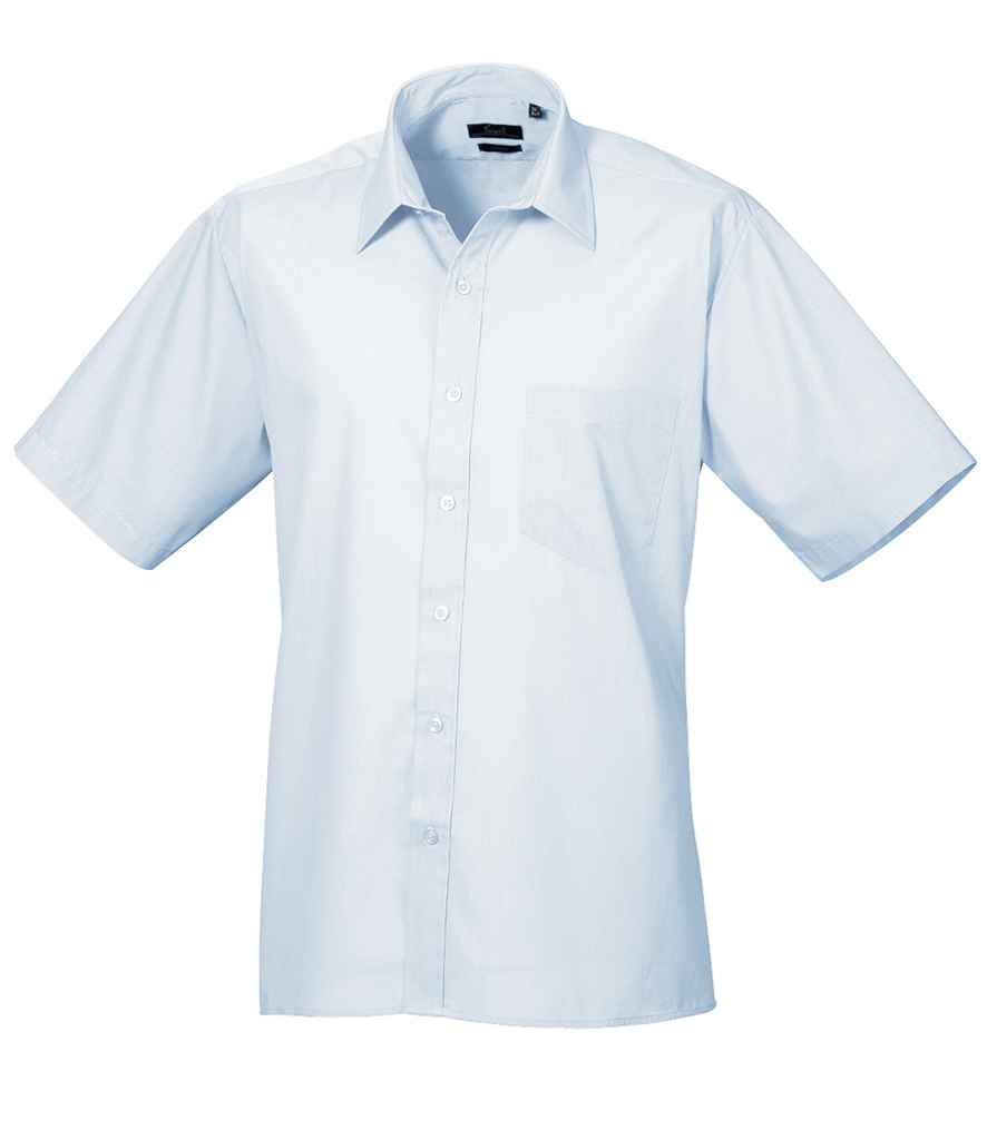 Premier Short Sleeve Poplin Shirt - FRONT