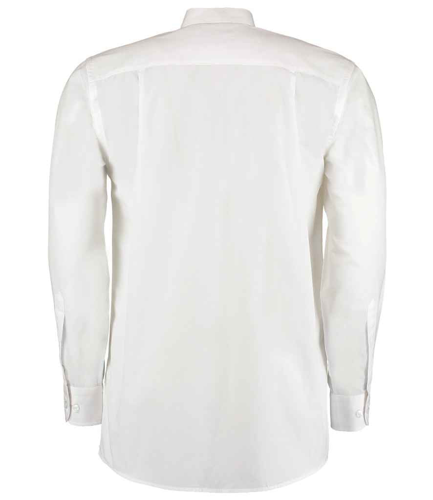 Kustom Kit Long Sleeve Classic Fit Workforce Shirt - BACK