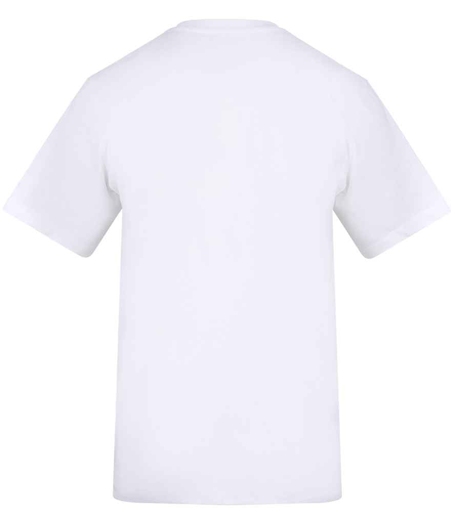 AWDis Unisex 180 T-Shirt - Arctic White (AT002) - back