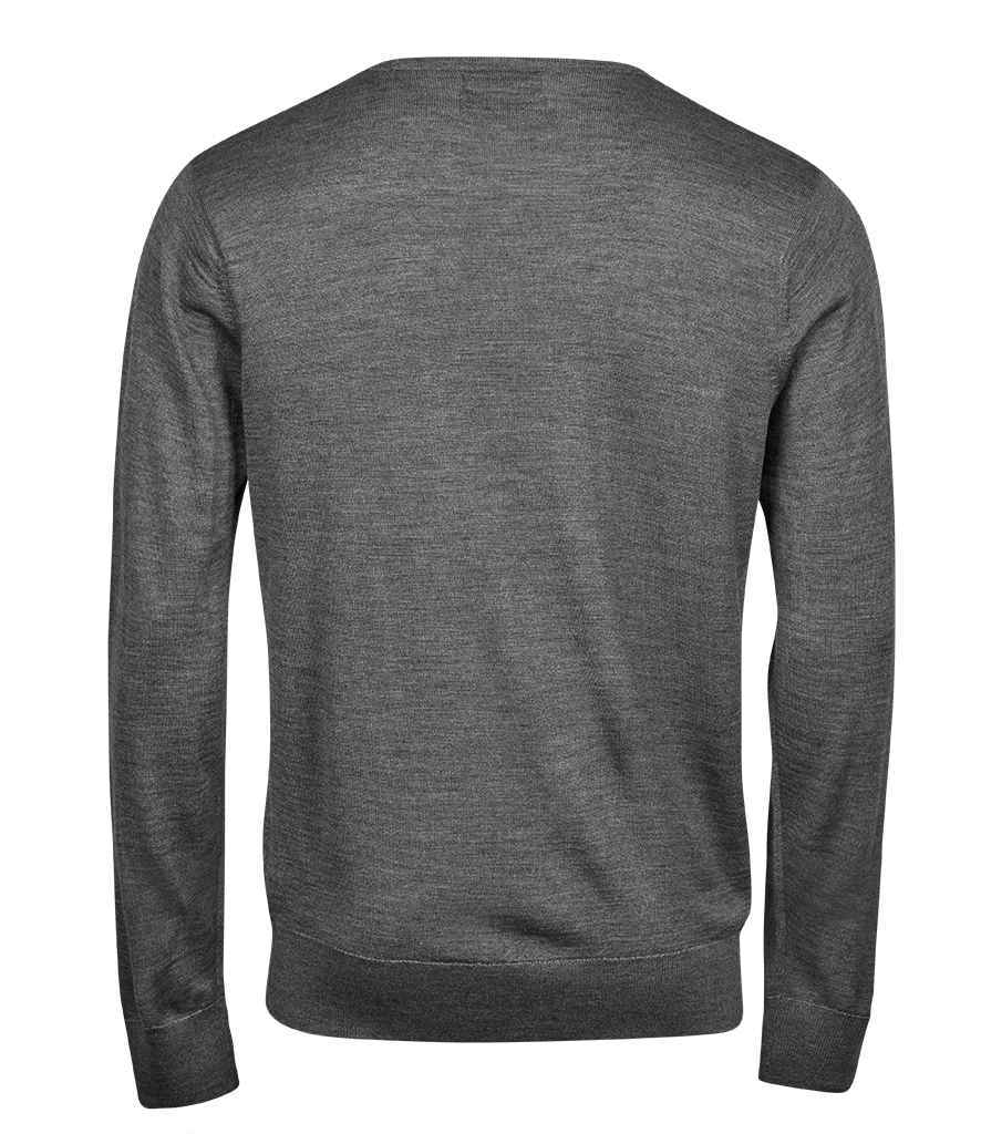 Tee Jays Merino Blend Crew Neck Sweater - BACK