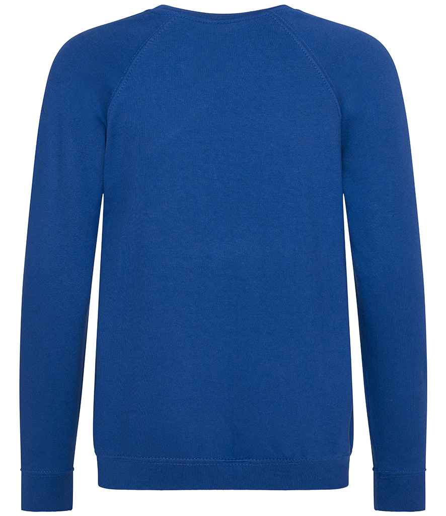 AWDis Academy Kids Raglan Sweatshirt - Deep Royal (AC001B)