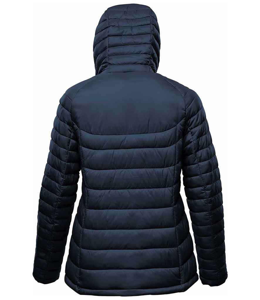 Stormtech Stormtech Ladies Stavanger Thermal Padded Jacket - Navy/Graphite Grey (AFP2W)