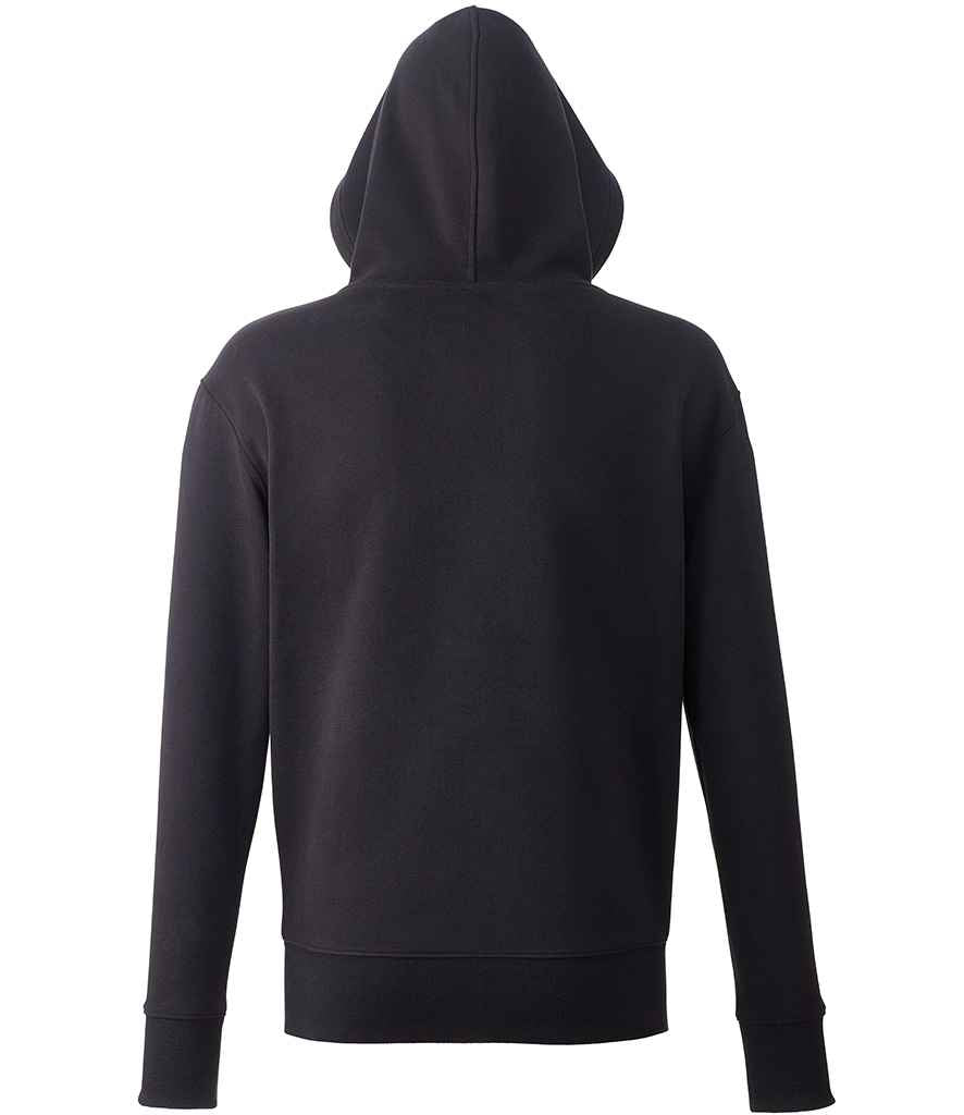 Anthem Organic Full Zip Hoodie - Black (AM02)