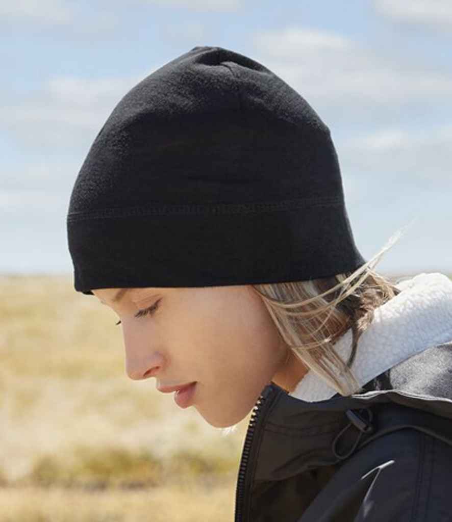 Beechfield Merino Beanie - Black (BB370)