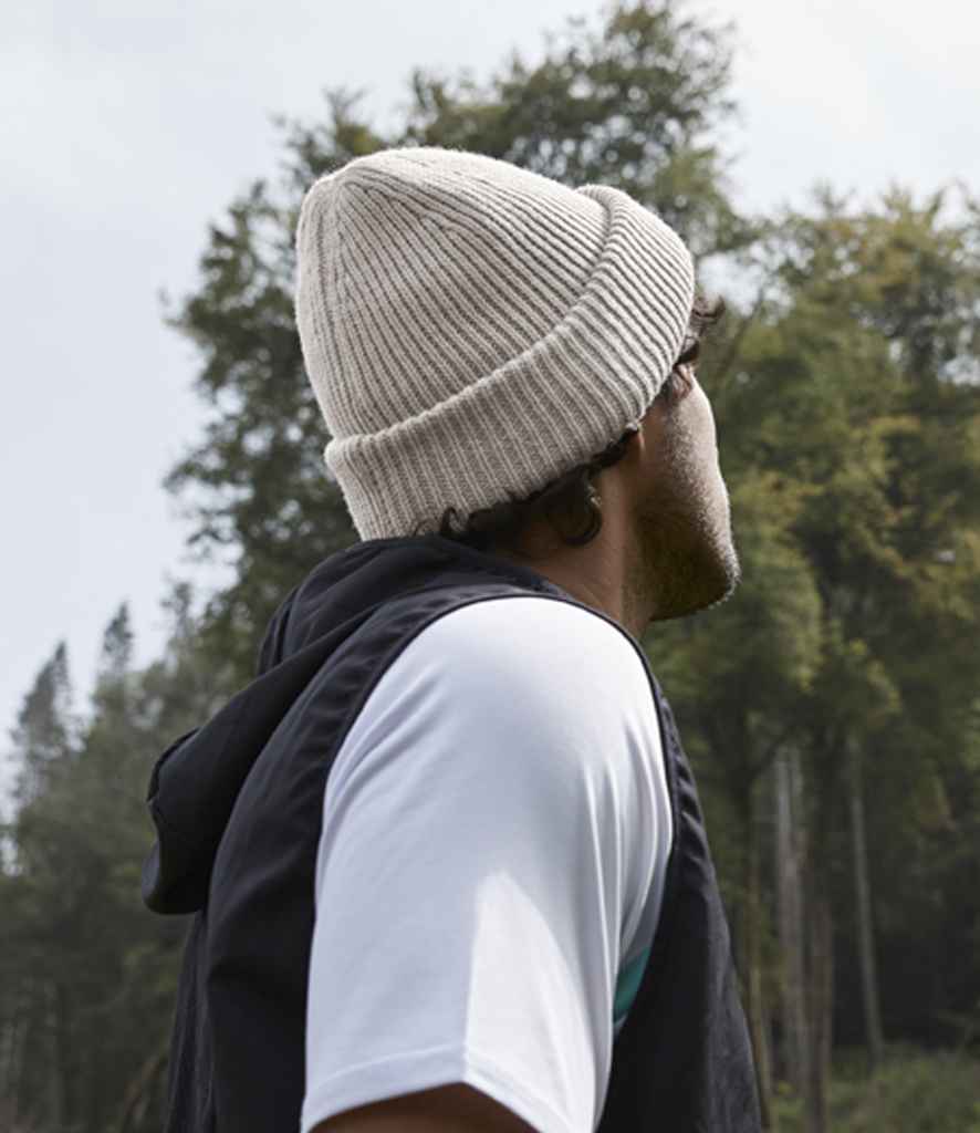 Beechfield Recycled Wind Resistant Breathable Elements Beanie - Natural Stone (BB508R)