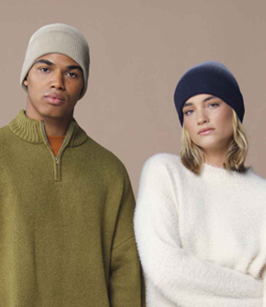 Beechfield Dip Dye Beanie - Navy Dip Dye (BB533)