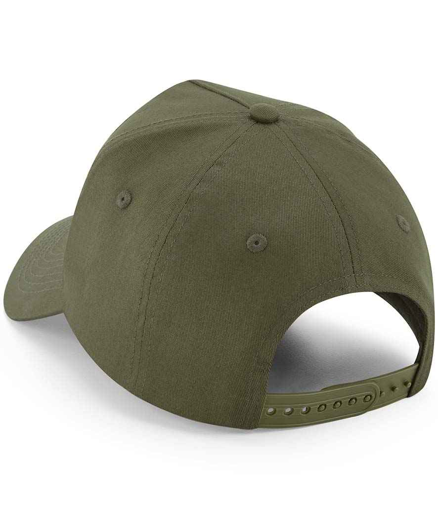 Beechfield Removable Patch 5 Panel Cap - Military Green (BB638)