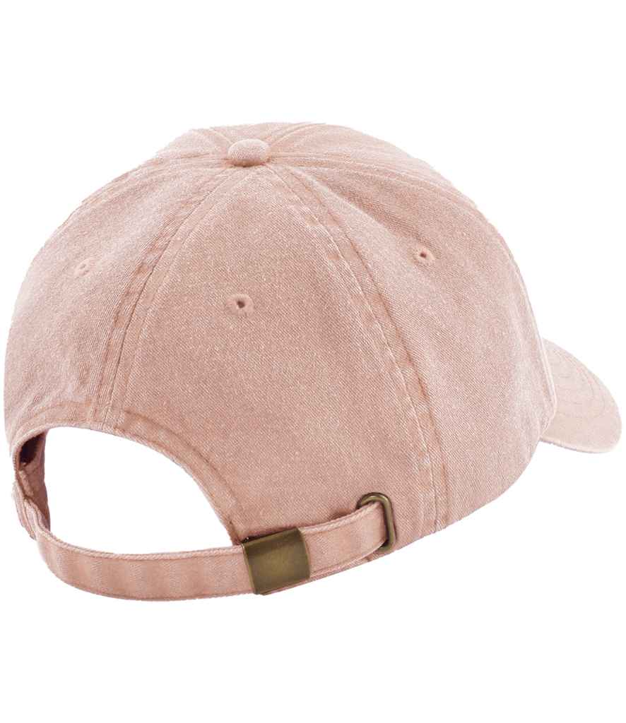 Beechfield Low Profile Vintage Cap - Vintage Peach (BB655)