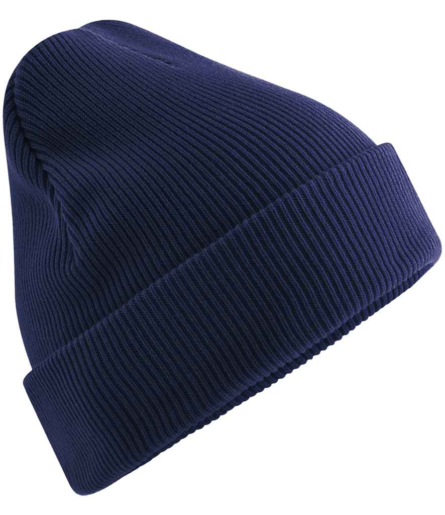 Beechfield Organic Cotton Original Heavyweight Cuffed Beanie - Oxford Navy (BB830N)