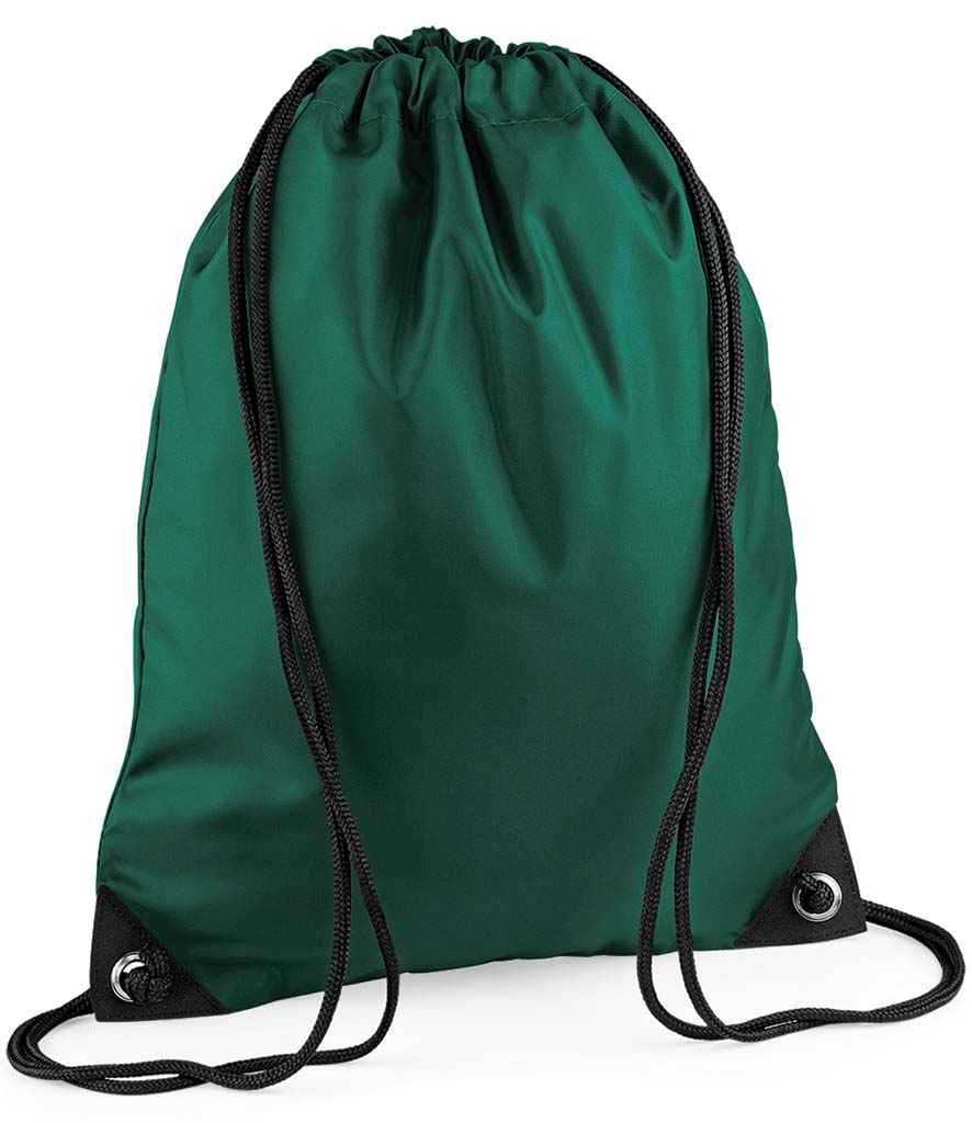 BagBase Premium Gymsac - Bottle Green (BG10)