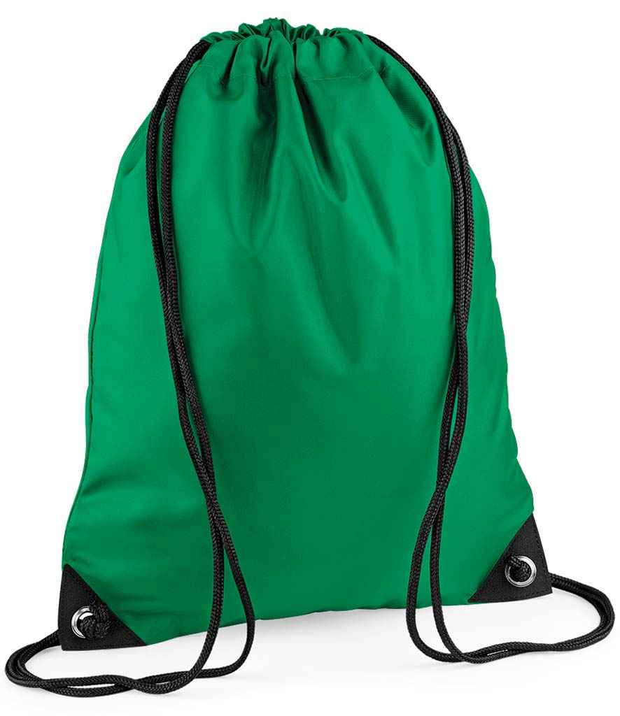 BagBase Premium Gymsac - Kelly Green (BG10)