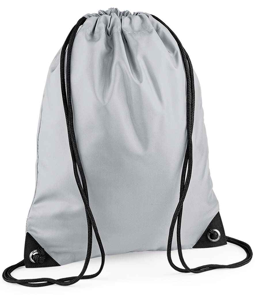 BagBase Premium Gymsac - Light Grey (BG10)