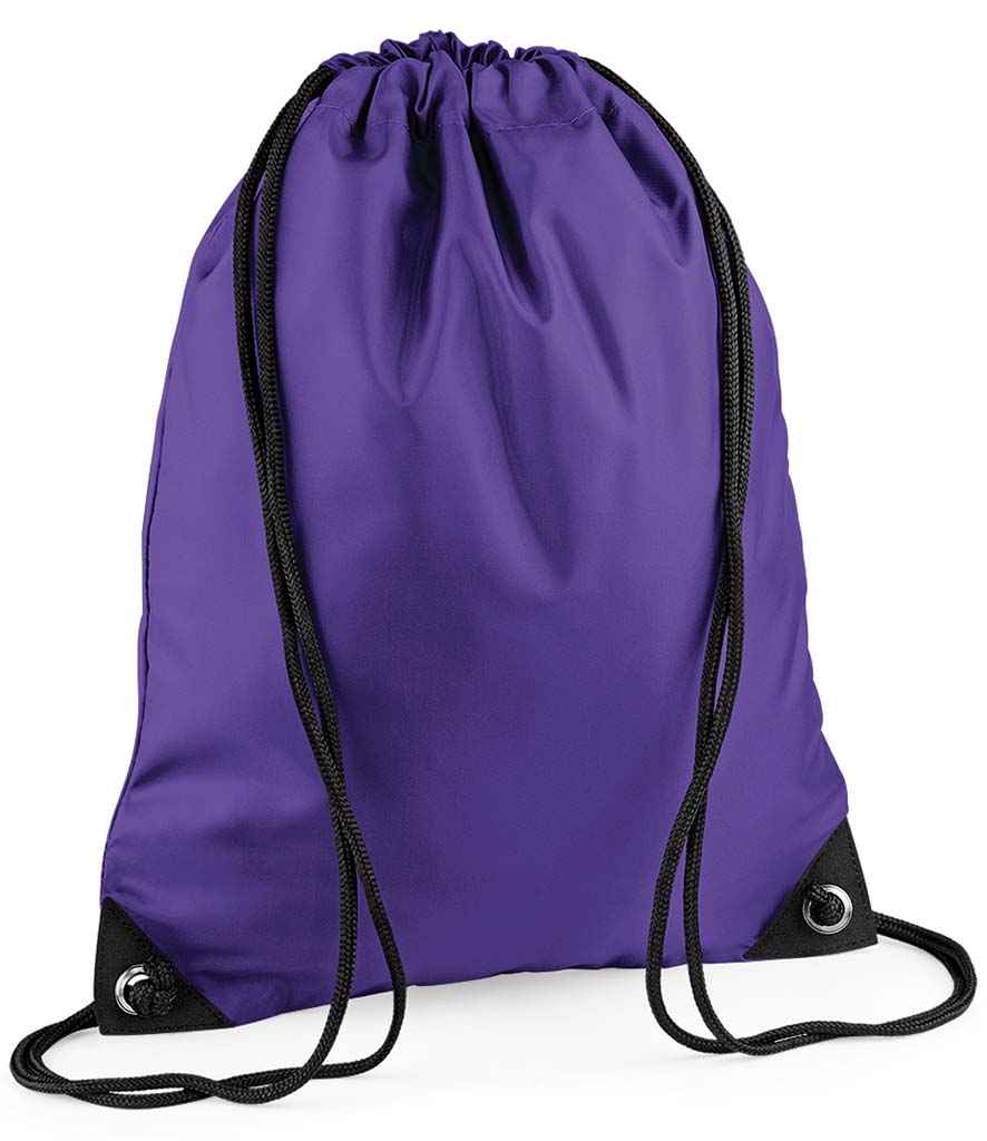 BagBase Premium Gymsac - Purple (BG10)